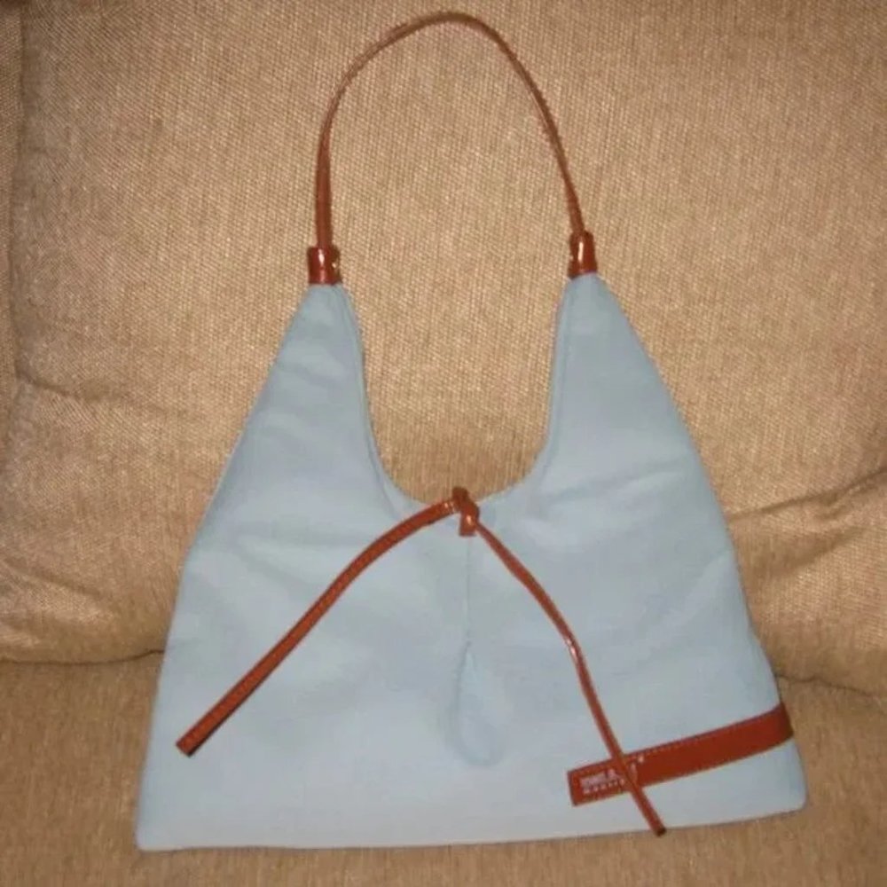 ❤️MATT & NAT MONTREAL Light Blue VEGAN HOBO BAG PURSE